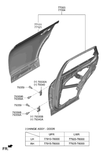 2012 Hyundai Azera Bolt Diagram for 1144408236B
