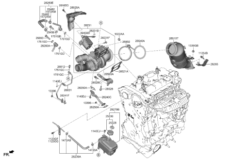 2013 Hyundai Azera Bolt Diagram for 1129610256K