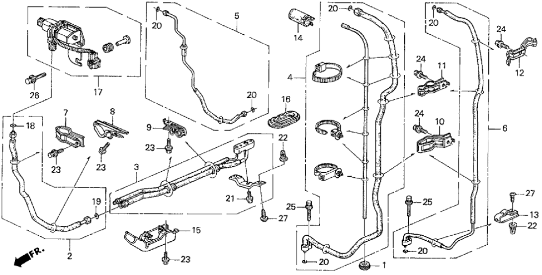 Honda 80362-SX0-960 Clamp B, RR. Pipe