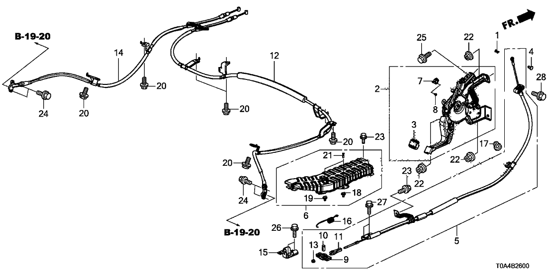 Honda 47370-T0A-A81 Collar, Equalizer