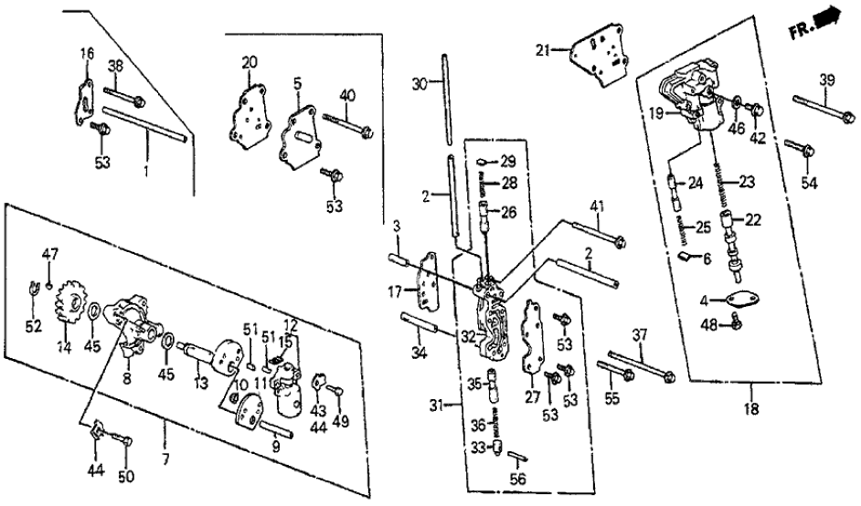 Honda 27310-PC9-010 Holder, Governor