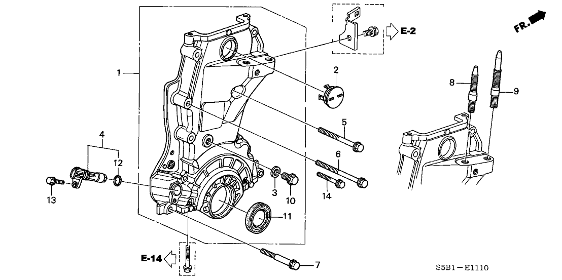 Honda 90042-PZA-000 Bolt, Stud (12X80)