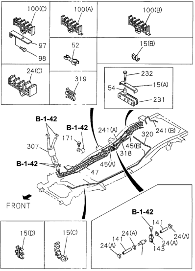 Honda 8-97116-153-1 Pipe, Vacuum