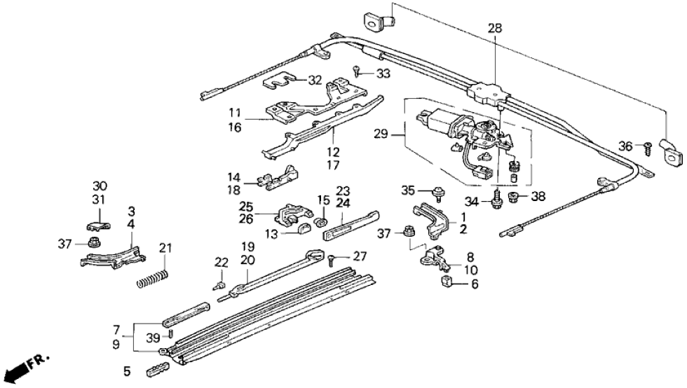 Honda 94305-30183 Pin, Spring (3X18)
