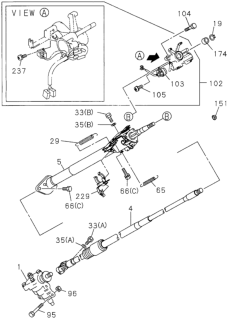 1997 Honda Passport Screw-LK Washer, Door Warning Switch (3X8) Diagram for 9039103080