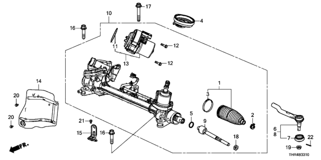 2019 Honda Odyssey  O-Ring (79.5X2) Diagram for 53624T6NA01