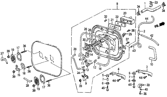 1983 Honda Prelude  Bolt, Hex. (5X12) Diagram for 92101050120H