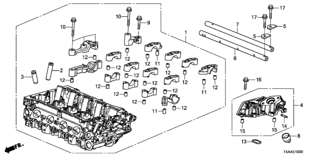 2019 Honda Fit  Bolt, Flange (7X55) Diagram for 900035R0000