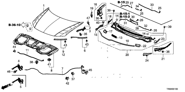 2012 Honda Civic  Tube (680MM) Diagram for 76858SYY003