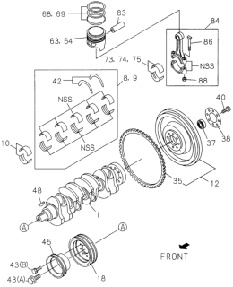 1996 Honda Passport  Bolt (6X16) Diagram for 0500406160