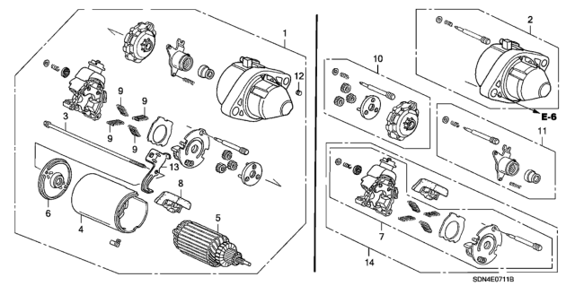 2005 Honda Accord Bolt Diagram for 31202RRAA51