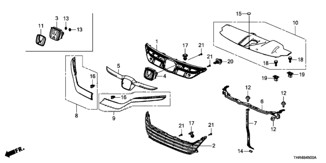 2020 Honda Odyssey  Bolt, Ground (6X15) Diagram for 90104TZ5A01