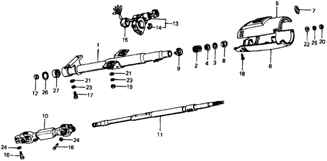 1975 Honda Civic  Washer, Plain (12MM) Diagram for 9410112000