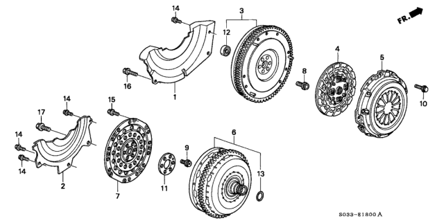 1996 Honda Civic Bolt, Twelve Point (8MM) (Rocknel Fastener) Diagram for 90034P10A01