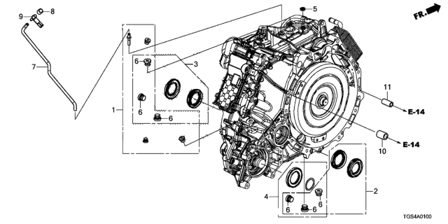 2020 Honda Passport  Plug, Screw (ATf) Diagram for 062375J4010