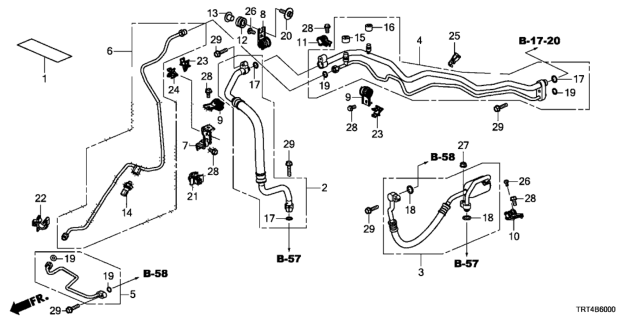 2021 Honda Clarity Fuel Cell  Collar, Distance Diagram for 80367SFA000