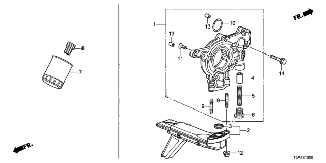 2016 Honda Fit  Bolt, Stud (6X34) Diagram for 900425R0000