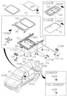 2001 Honda Passport  Screw, Setting Diagram for 8971774430