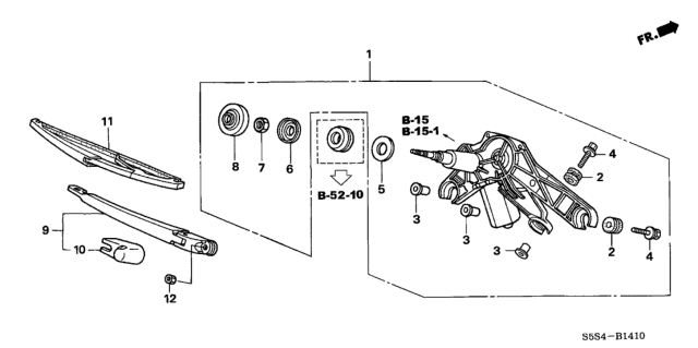 2005 Honda Civic  Bolt-Washer (6X25) Diagram for 934040602507