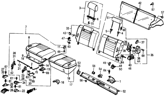 1987 Honda Civic  Bolt-Washer (6X16) Diagram for 934020601608