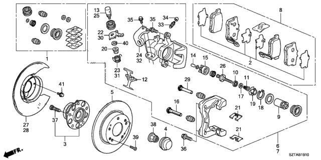2013 Honda CR-Z  Arm, R. Diagram for 43247TM5H01