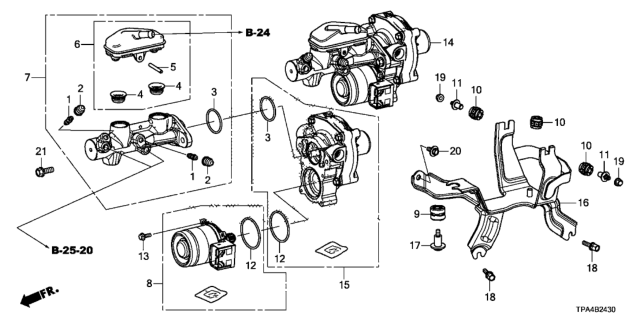 2021 Honda CR-V Hybrid SET, TMOC ASSY Diagram for 57306TMBH01