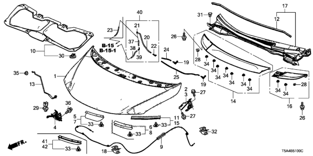 2017 Honda Fit Tube (80MM) Diagram for 76833SMA003
