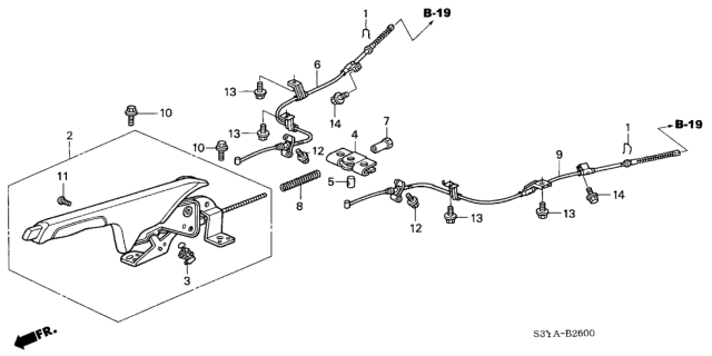 2006 Honda Insight  Bolt-Washer (8X20) Diagram for 934020802005