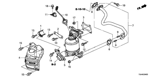 2017 Honda Fit Stay, Converter Sub Diagram for 119425R1000