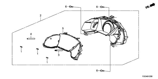 2018 Honda Civic Knob(Illumi) Diagram for 78150TBAA01