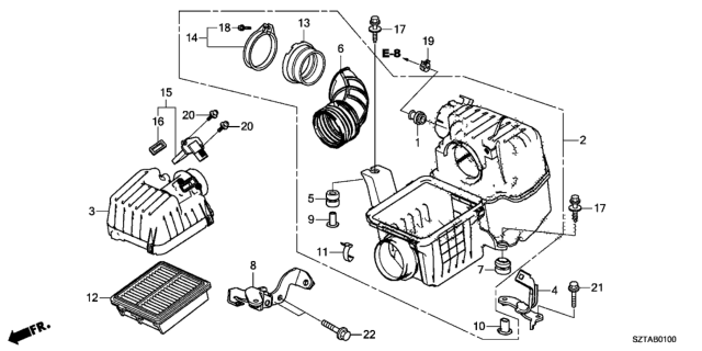 2013 Honda CR-Z Bolt-Washer, Special (6X35) Diagram for 90001RTW000