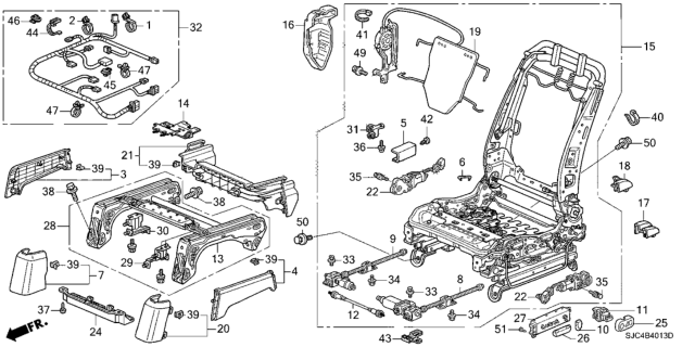 2012 Honda Ridgeline Clip, Trim (5MM) *YR309L* (TU LIGHT BEIGE) Diagram for 90666SA0003K4