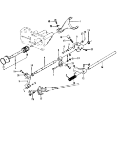 1976 Honda Civic  Pin, Lock (6MM) Diagram for 9425106000