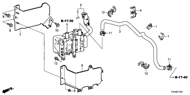 2014 Honda Accord Bolt-Washer (6X20) Diagram for 900065K0000