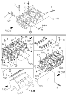 1998 Honda Passport  Cup, Sealing Cylinder Head (Od=36) Diagram for 5112190180