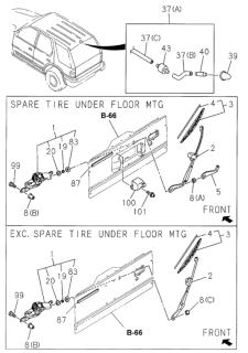 2002 Honda Passport  Valve, Check Diagram for 8978076410