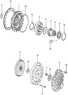 1981 Honda Accord  Bolt, Special Diagram for 90023PA9000