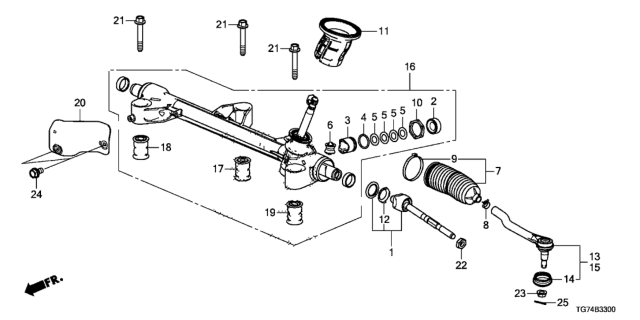 2018 Honda Pilot Bolt, Flange (12X80) Diagram for 90182TA0A00