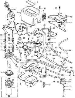 1979 Honda Accord  Bulk Hose, Vacuum (3.5X1000) Diagram for 950053500120M