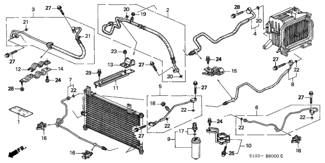2001 Honda CR-V Cap, Valve (L) (Nichirin) Diagram for 80866ST0003