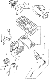 1980 Honda Accord Screw, Tapping (3X8) Diagram for 9390122110