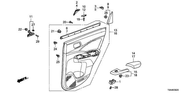 2016 Honda CR-V Cap R, Pul*NH167L* Diagram for 83506T0AA01ZA