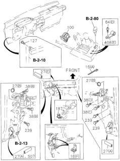 1995 Honda Passport  Protector, Edge Diagram for 8941151200