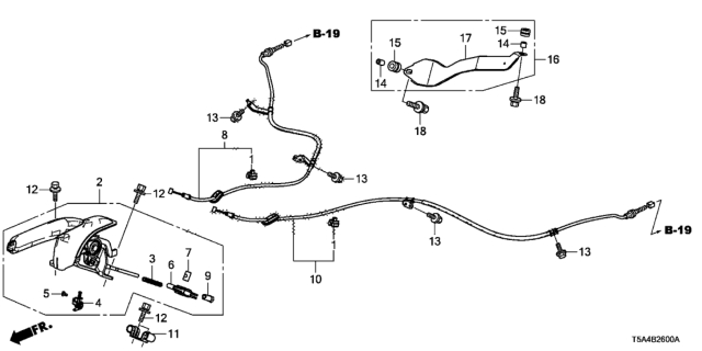 2018 Honda Fit Bolt, Flange (8X22) Diagram for 90104TA0003