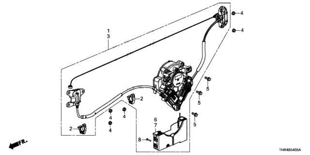 2022 Honda Odyssey  3X20 TAP TIGHT SCREW Diagram for 90105TK8A01