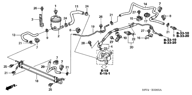 2006 Honda Pilot  Tube, Suction Diagram for 53731S9VA01