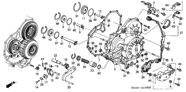 2003 Honda Accord  O-Ring (40X1.9) (Nok) Diagram for 91305PX4003
