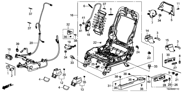 2020 Honda Ridgeline Knob *NH900L* (B) (DEEP BLACK) Diagram for 81252SDBA71YW