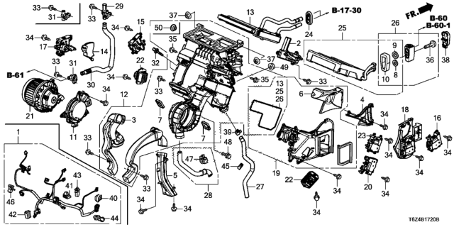 2017 Honda Ridgeline  Washer, Seal (5/8") Diagram for 79031TZ5A41