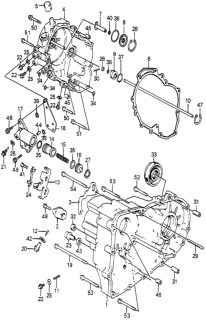 1985 Honda Accord  O-Ring (7.7X1.9) (Nok) Diagram for 91311PA9004